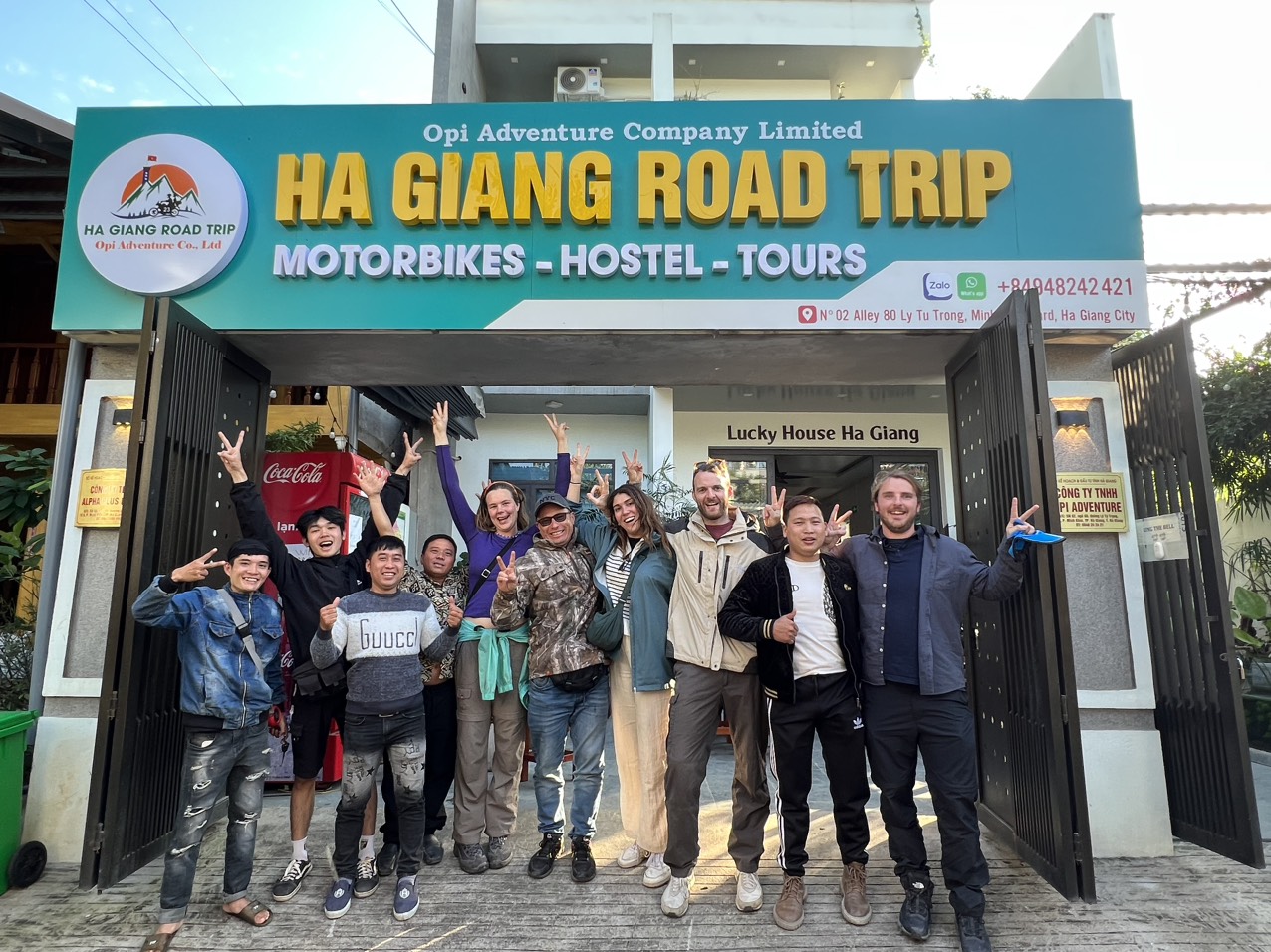 ha giang road trip hostel and tours