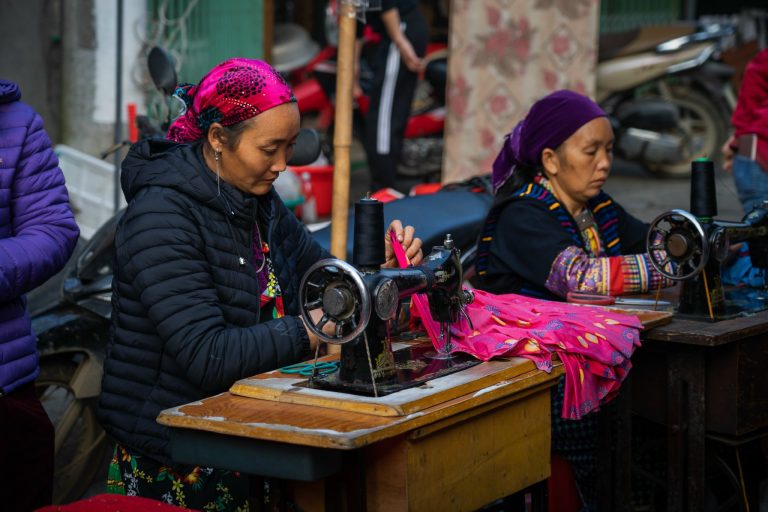 Sunday Market in Dong Van